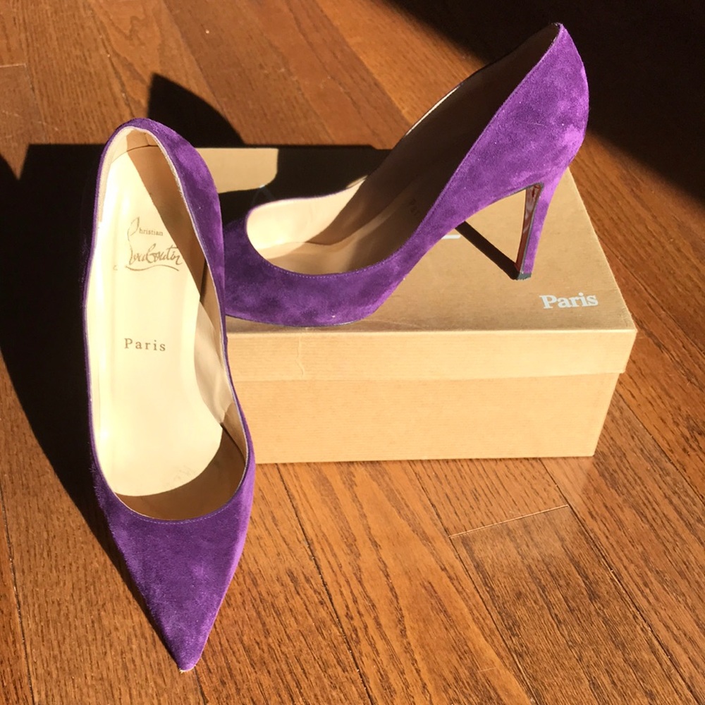 Gorgeous Purple Louboutin pumps